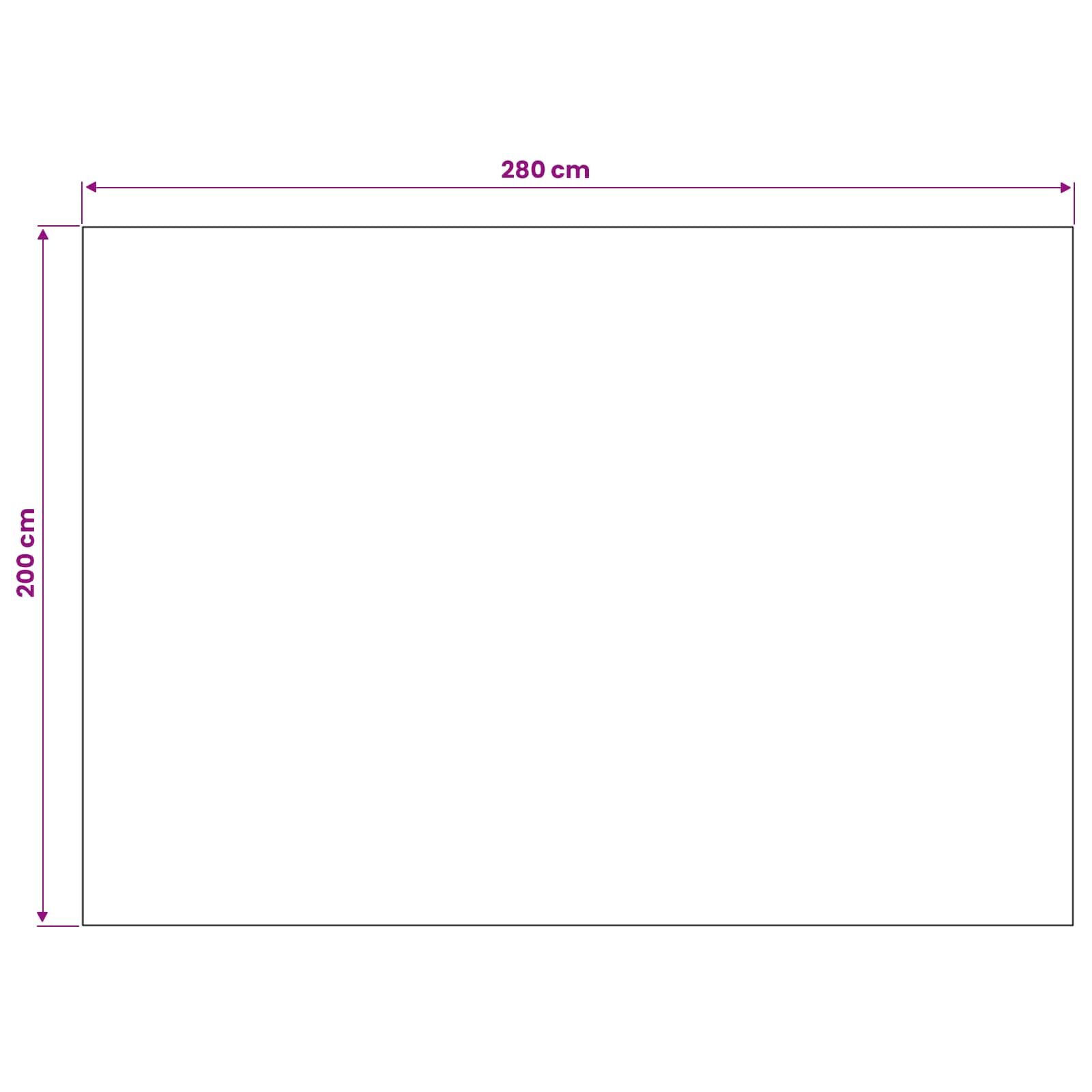 vidaXL Dywany pokojowe Prostokątny SIROLO Beżowy 280 x 200 cm