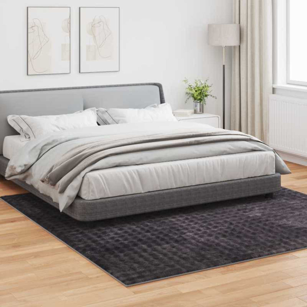 vidaXL Dywany pokojowe Kwadrat SIROLO Beżowy 200 x 200 cm Poliester
