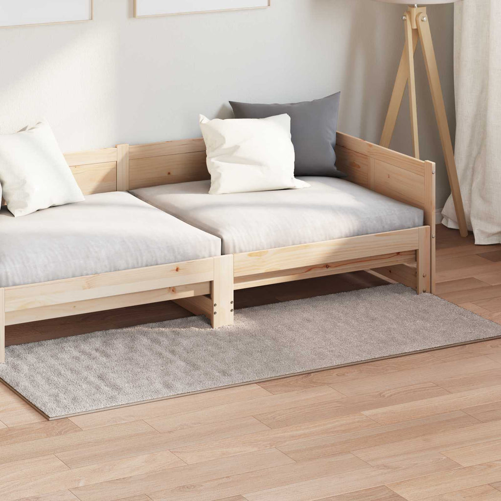 vidaXL Dywany pokojowe SIROLO piaskowy 150 x 80 cm Poliester