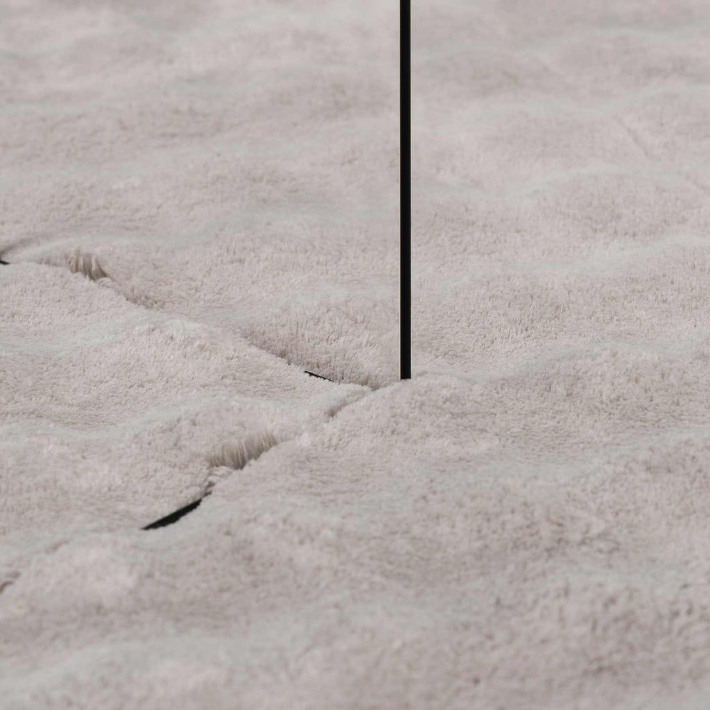 vidaXL Dywany pokojowe Kwadrat SIROLO piaskowy 200 x 200 cm Poliester
