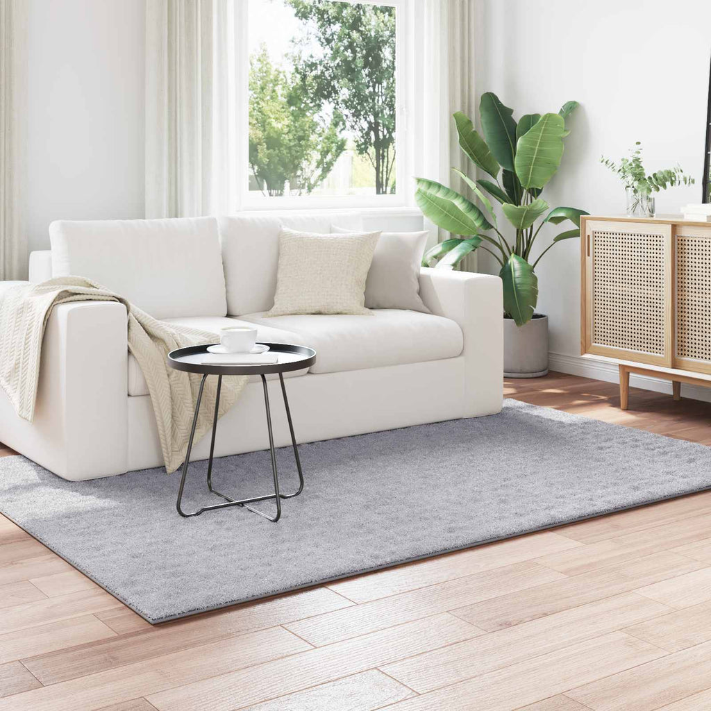 vidaXL Dywany pokojowe Prostokątny SIROLO Szary 170 x 120 cm Poliester