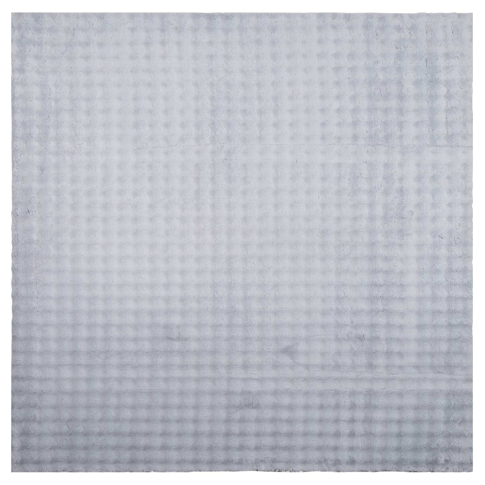 vidaXL Dywany pokojowe Kwadrat SIROLO Szary 200 x 200 cm Poliester