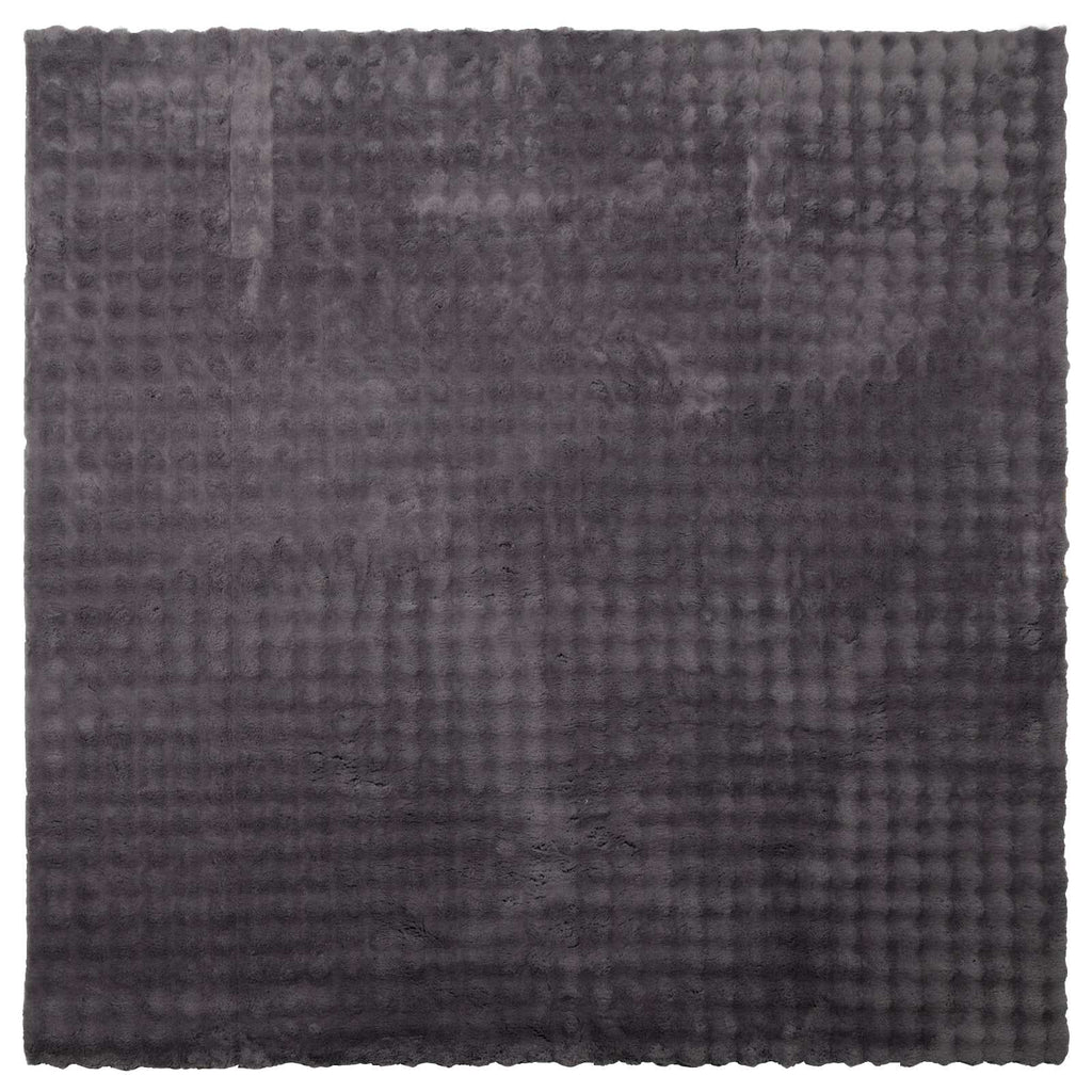 vidaXL Dywany pokojowe Kwadrat SIROLO Antracyt 120 x 120 cm Poliester