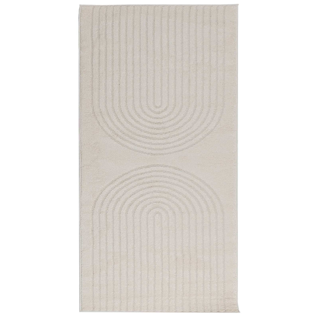 vidaXL Dywany pokojowe Prostokątny GALATI Kremowy 150 x 80 cm