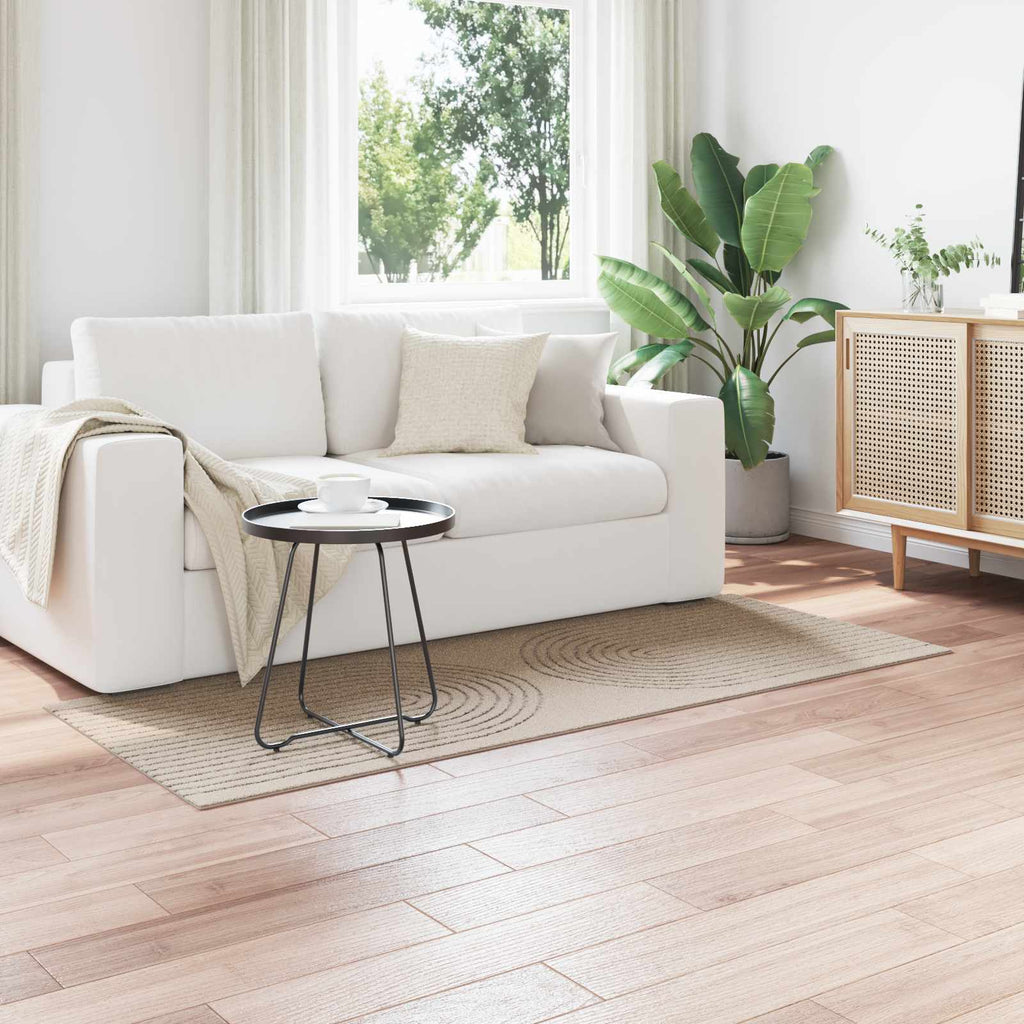 vidaXL Dywany pokojowe Prostokątny GALATI Beżowy 200 x 80 cm Poliester