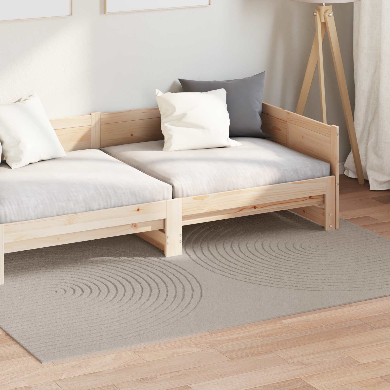 vidaXL Dywany pokojowe Prostokątny GALATI Beżowy 200 x 140 cm
