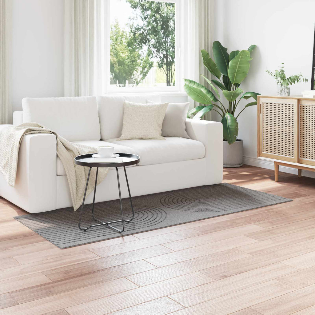 vidaXL Dywany pokojowe Prostokątny GALATI Szary 150 x 80 cm Poliester
