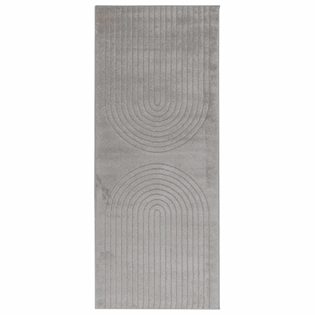 vidaXL Dywany pokojowe Prostokątny GALATI Szary 200 x 80 cm Poliester