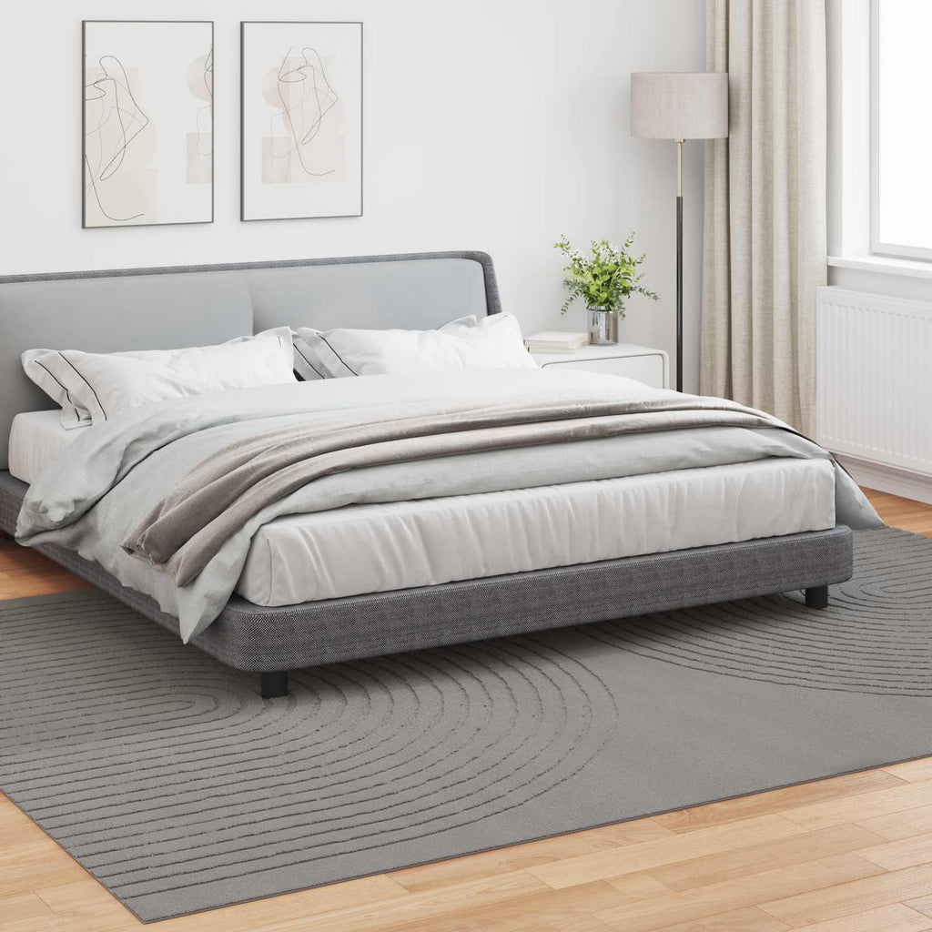 vidaXL Dywany pokojowe Prostokątny GALATI Szary 340 x 240 cm Poliester
