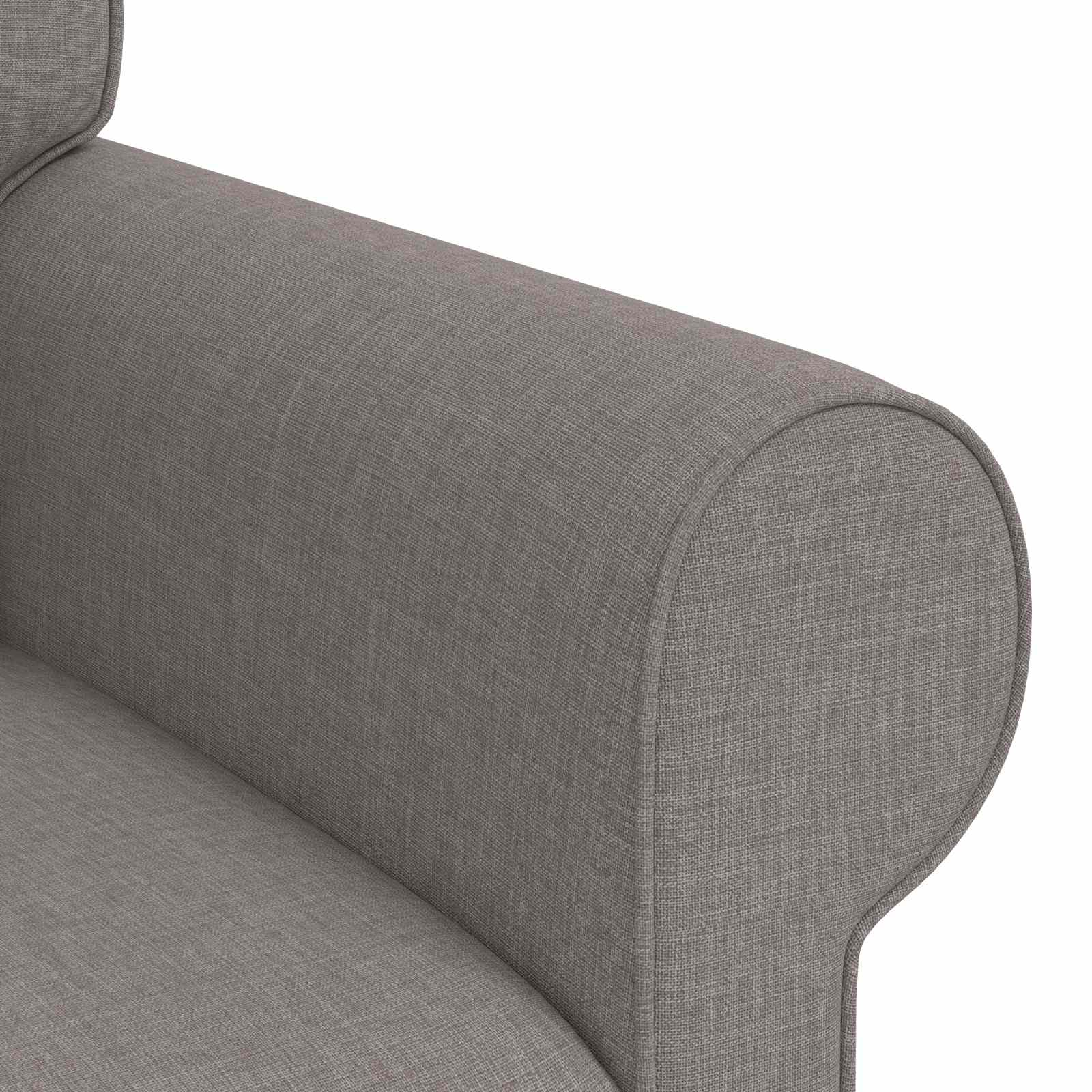 vidaXL Zestaw Sof 2 pcs Ciemnoszary 155 x 82 x 80 cm tkanina