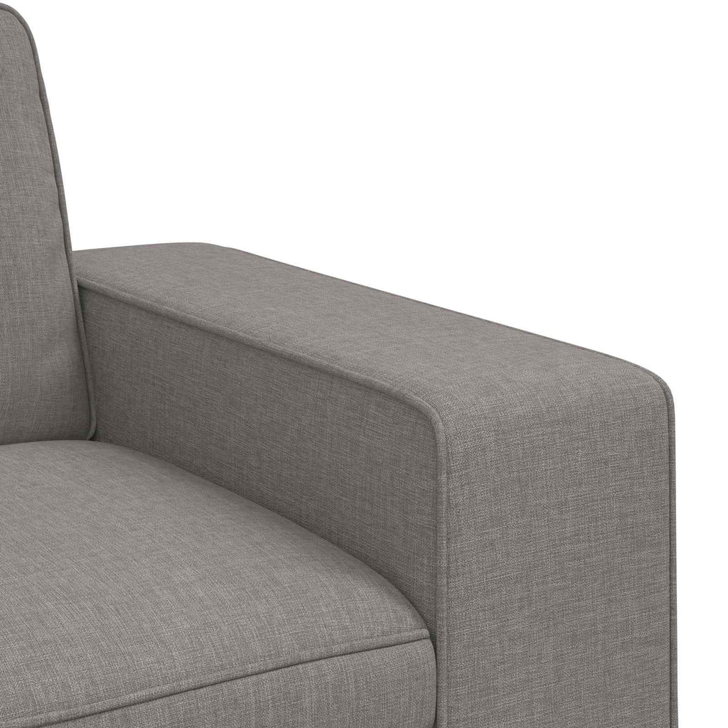 vidaXL Zestaw Sof 2 pcs Ciemnoszary 162 x 80 x 82 cm tkanina