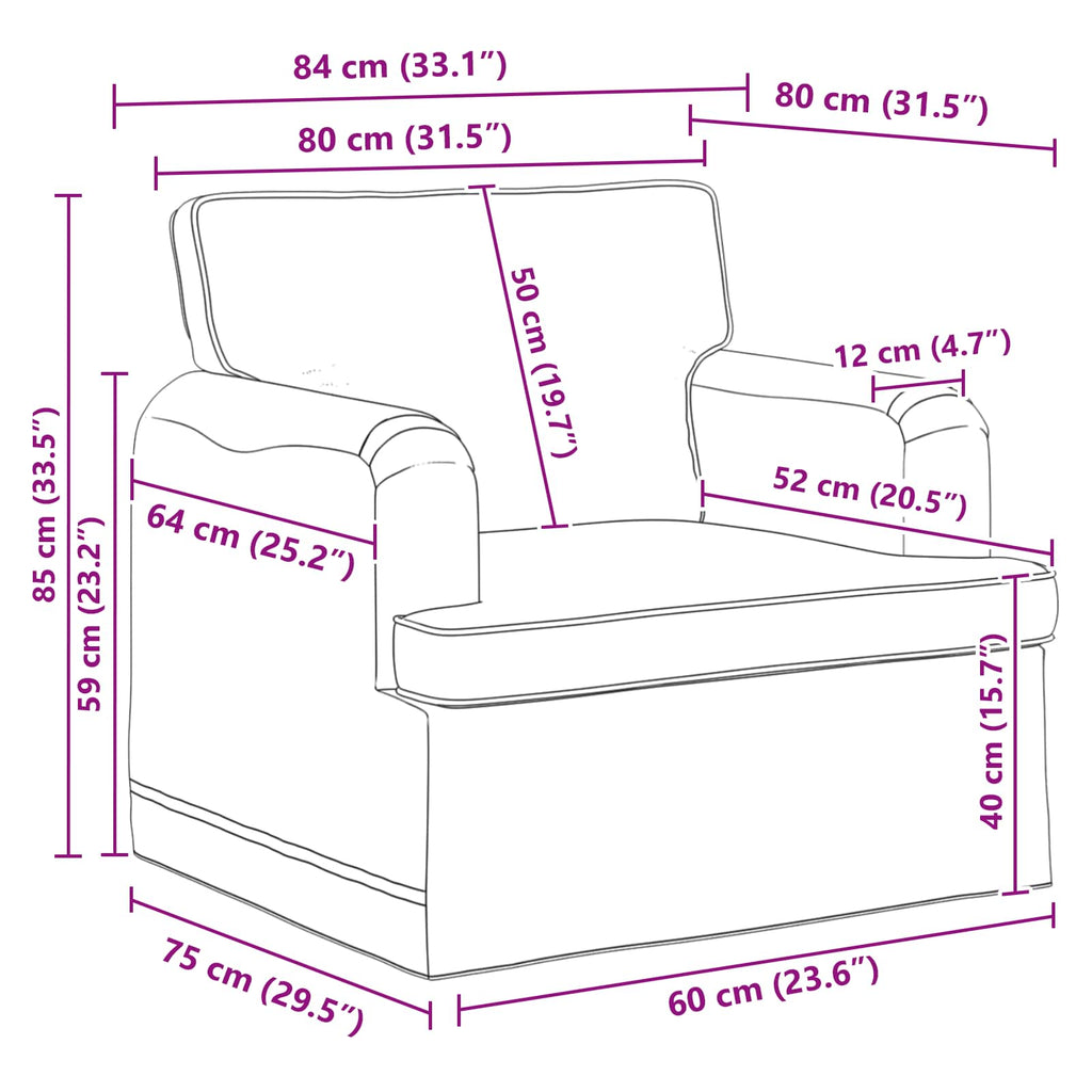 vidaXL Zestaw Sof 2 pcs Ciemna zieleń 144 x 80 x 85 cm tkanina