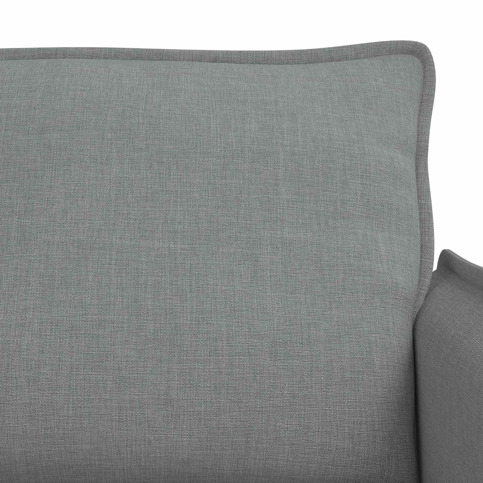 vidaXL Zestaw Sof 2 pcs jasnoszary 136 x 82 x 85 cm tkanina