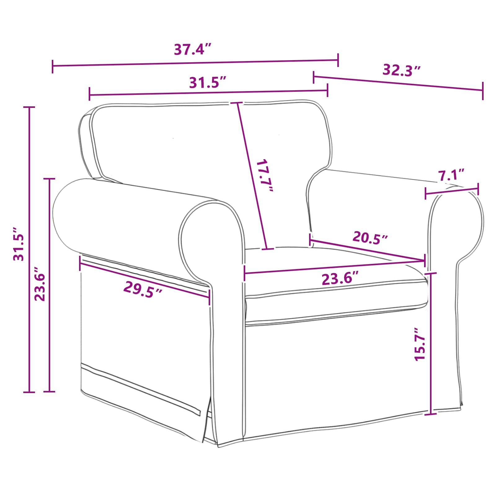 vidaXL Zestaw Sof 2 pcs Ciemnoszary 175 x 82 x 80 cm tkanina