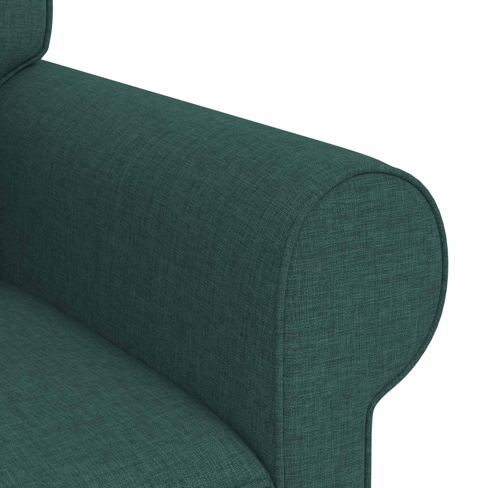 vidaXL Zestaw Sof 2 pcs Ciemna zieleń 175 x 82 x 80 cm tkanina