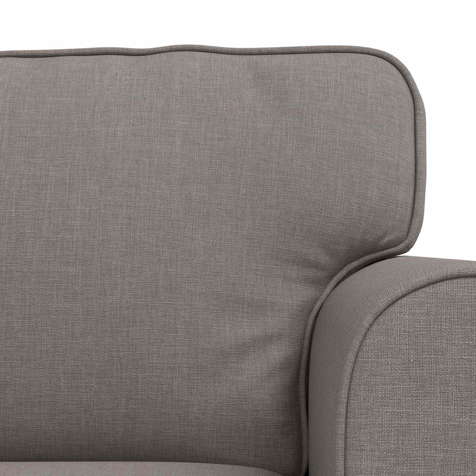 vidaXL Zestaw Sof 2 pcs Ciemnoszary 175 x 82 x 80 cm tkanina