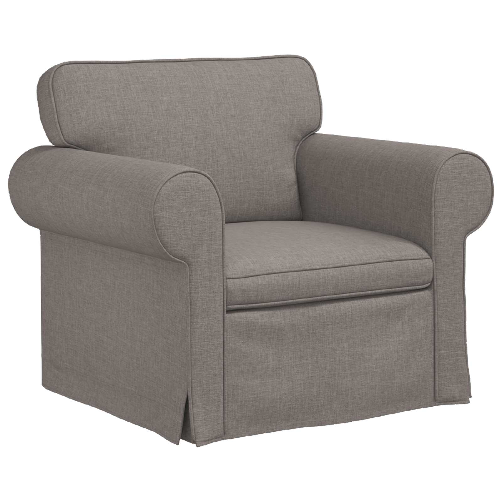 vidaXL Zestaw Sof 2 pcs Ciemnoszary 175 x 82 x 80 cm tkanina
