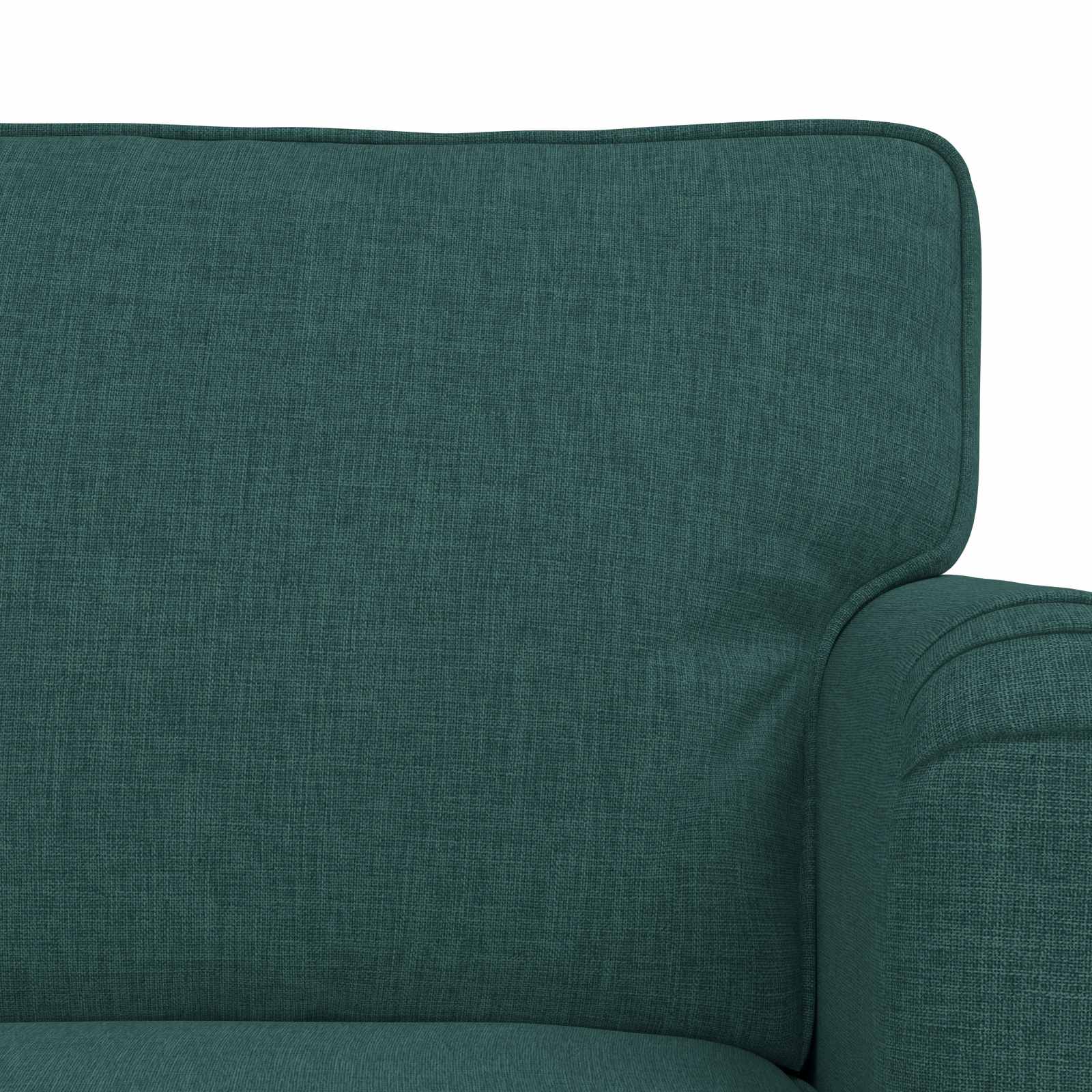 vidaXL Zestaw Sof 2 pcs Ciemna zieleń 162 x 80 x 85 cm tkanina