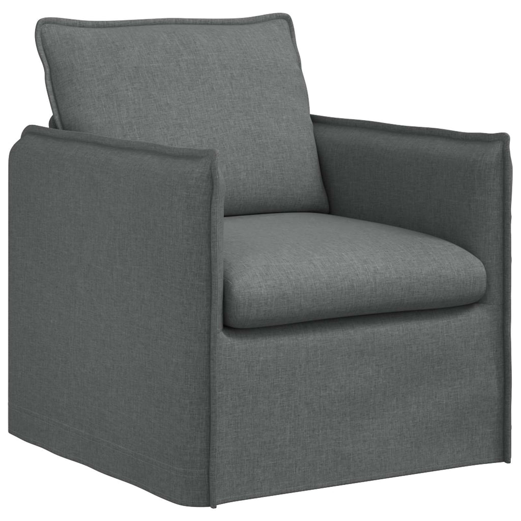 vidaXL Zestaw Sof 2 pcs ciemnoszary 156 x 82 x 85 cm tkanina