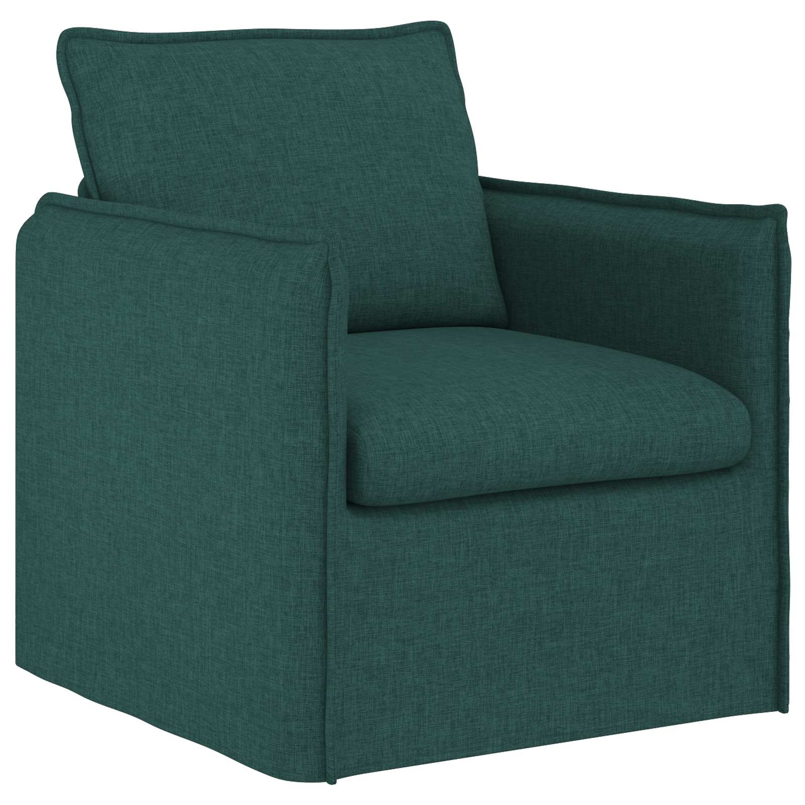 vidaXL Zestaw Sof 2 pcs Ciemnozielony 156 x 82 x 85 cm tkanina