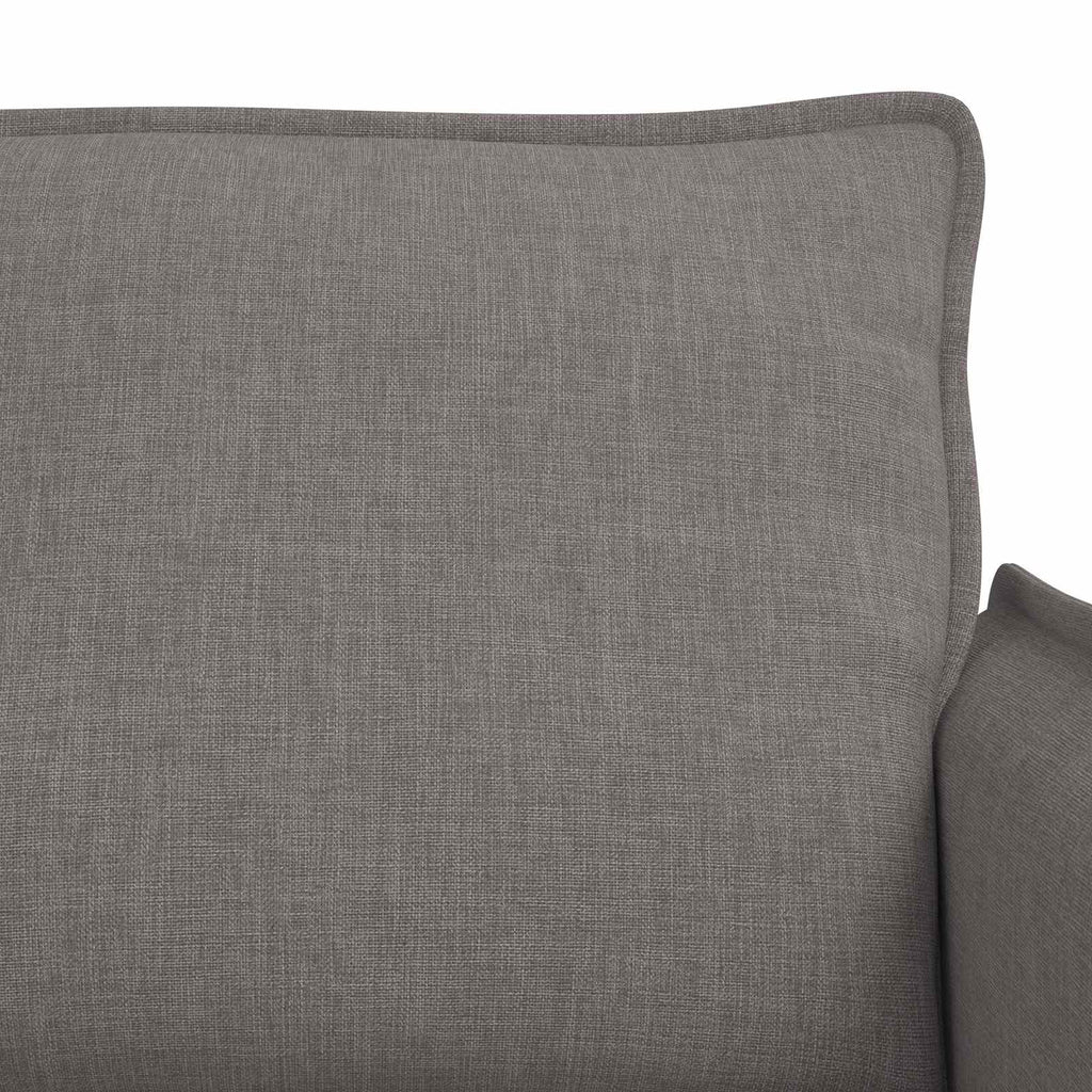 vidaXL Zestaw Sof 2 pcs Ciemnoszary 156 x 82 x 85 cm tkanina