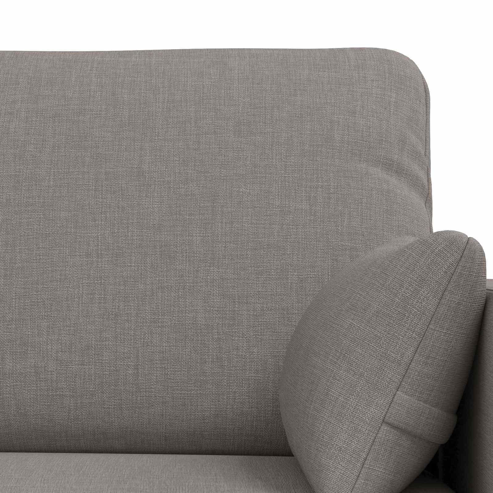 vidaXL Zestaw Sof 2 pcs Ciemnoszary 198 x 78 x 80 cm tkanina