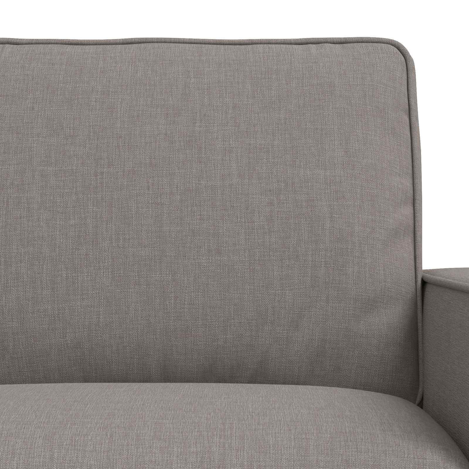 vidaXL Zestaw Sof 2 pcs Ciemnoszary 222 x 80 x 82 cm tkanina