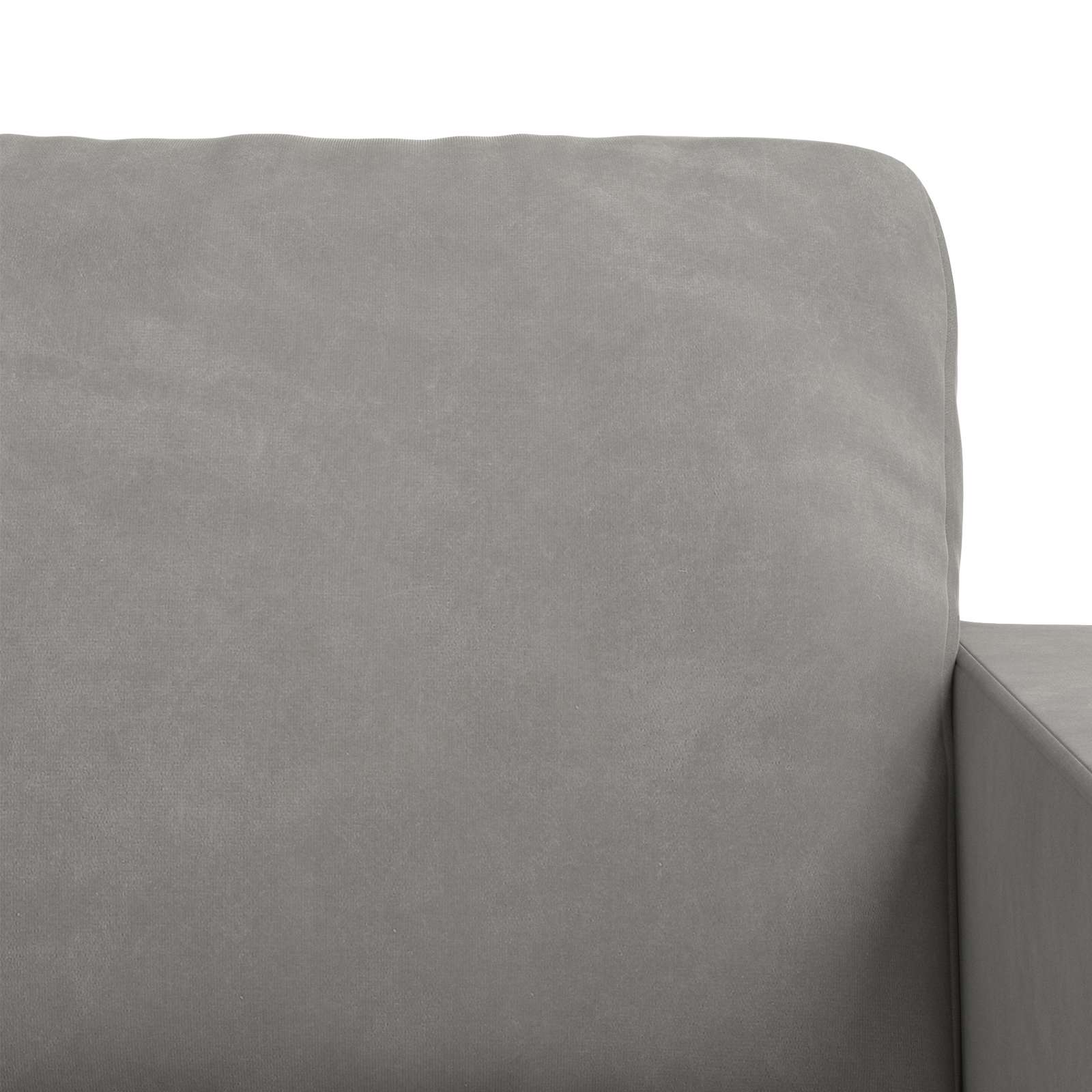 vidaXL Zestaw Sof 2 pcs Jasnoszary 228 x 78 x 80 cm Aksamit