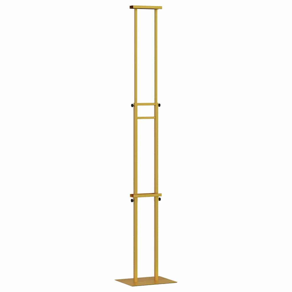 vidaXL Stoiska na targi 2 pcs złoty 30 x 23,5 x 210 cm Stal