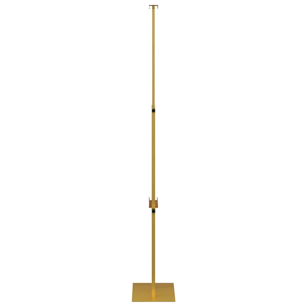 vidaXL Stoiska na targi 2 pcs złoty 30 x 23,5 x 210 cm Stal