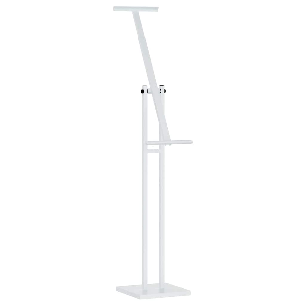 vidaXL Stoiska na targi 2 szt. Biały 26,5 x 26,5 x 150 cm Stal