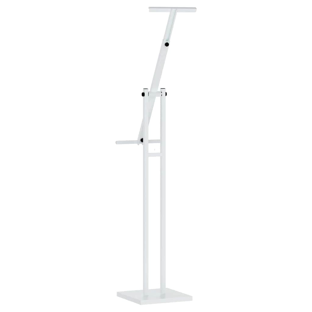 vidaXL Stoiska na targi 2 szt. Biały 26,5 x 26,5 x 150 cm Stal