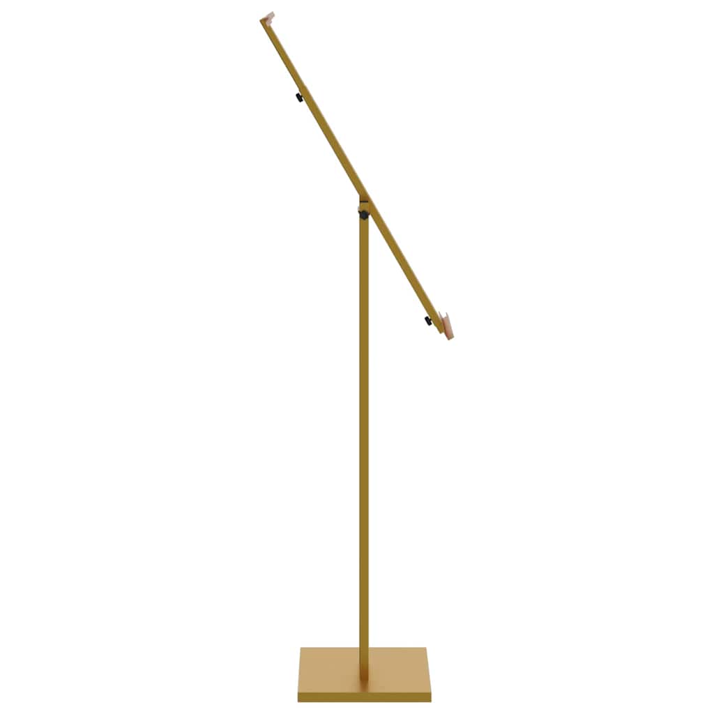 vidaXL Stoiska na targi 2 pcs złoty 26,5 x 26,5 x 150 cm Stal