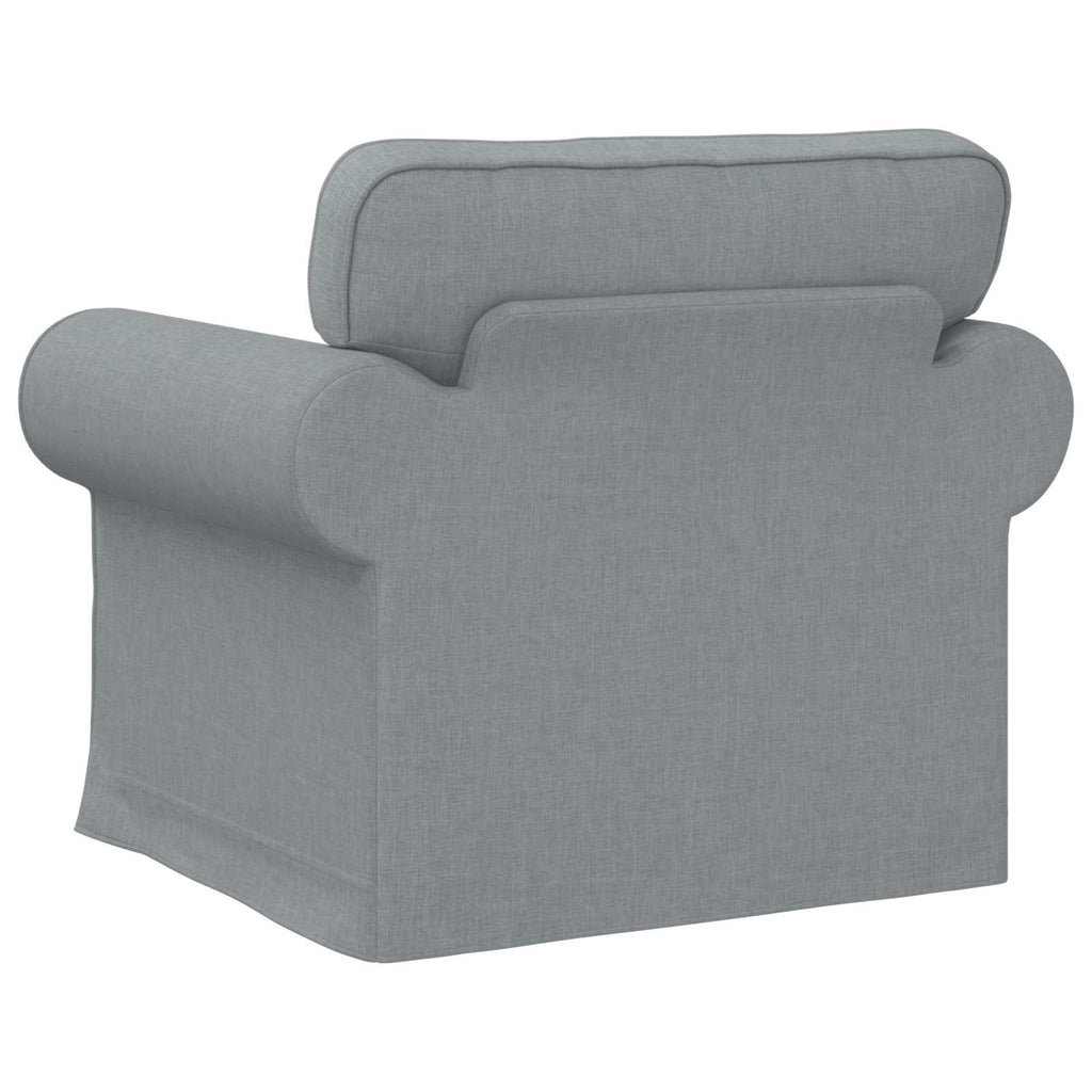 vidaXL Sofa Jasnoszary 95 x 82 x 80 cm tkanina