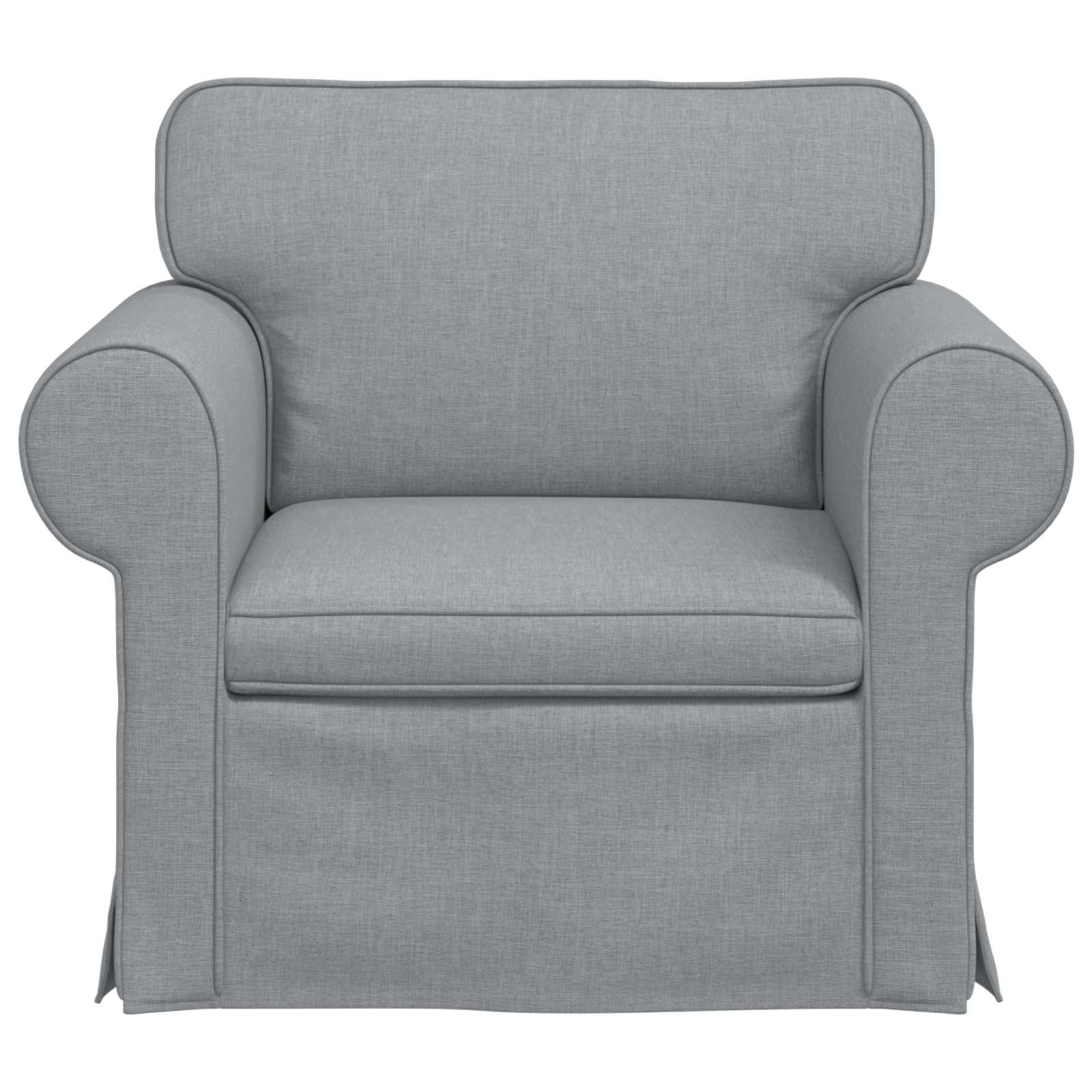 vidaXL Sofa Jasnoszary 95 x 82 x 80 cm tkanina