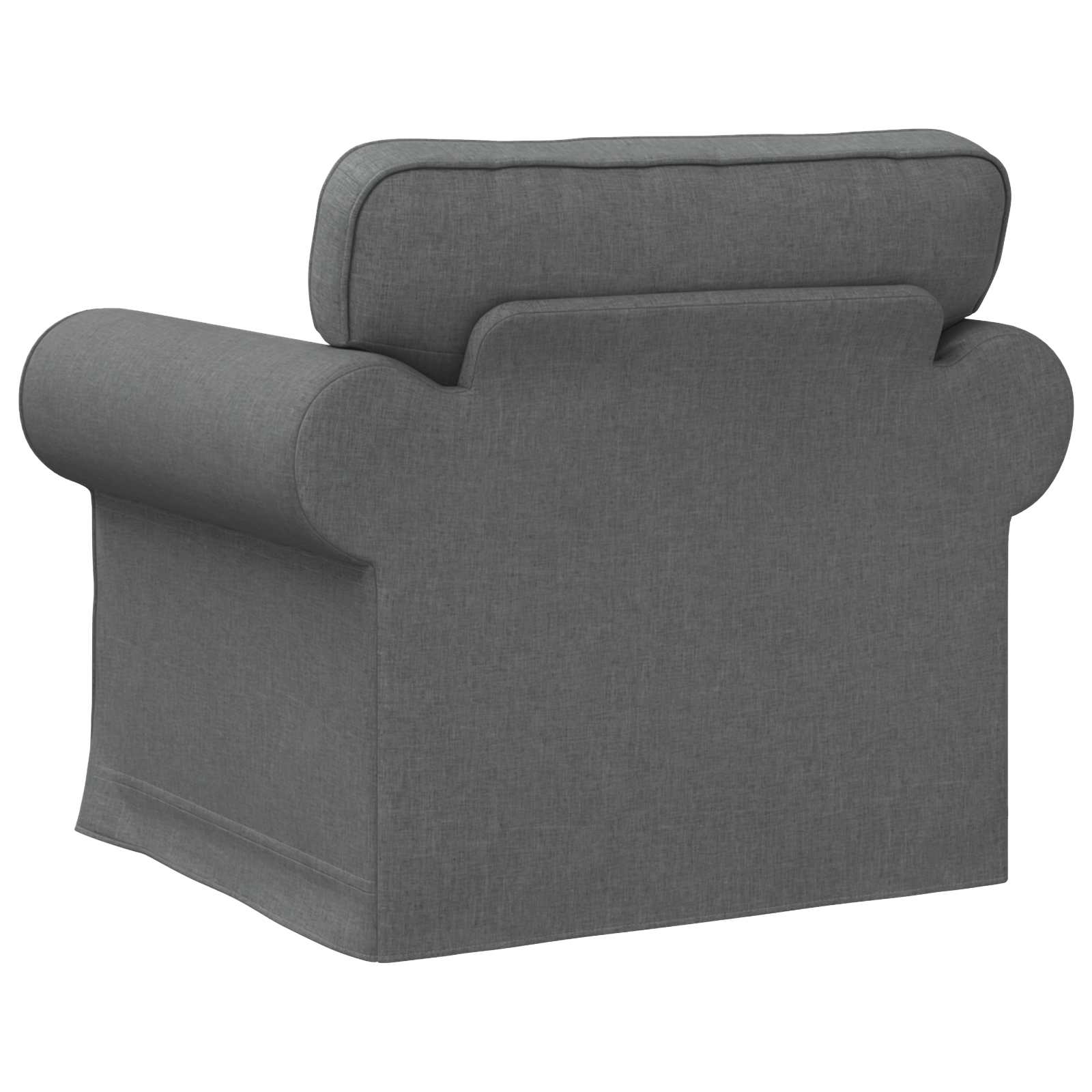 vidaXL Sofa Ciemnoszary 95 x 82 x 80 cm tkanina