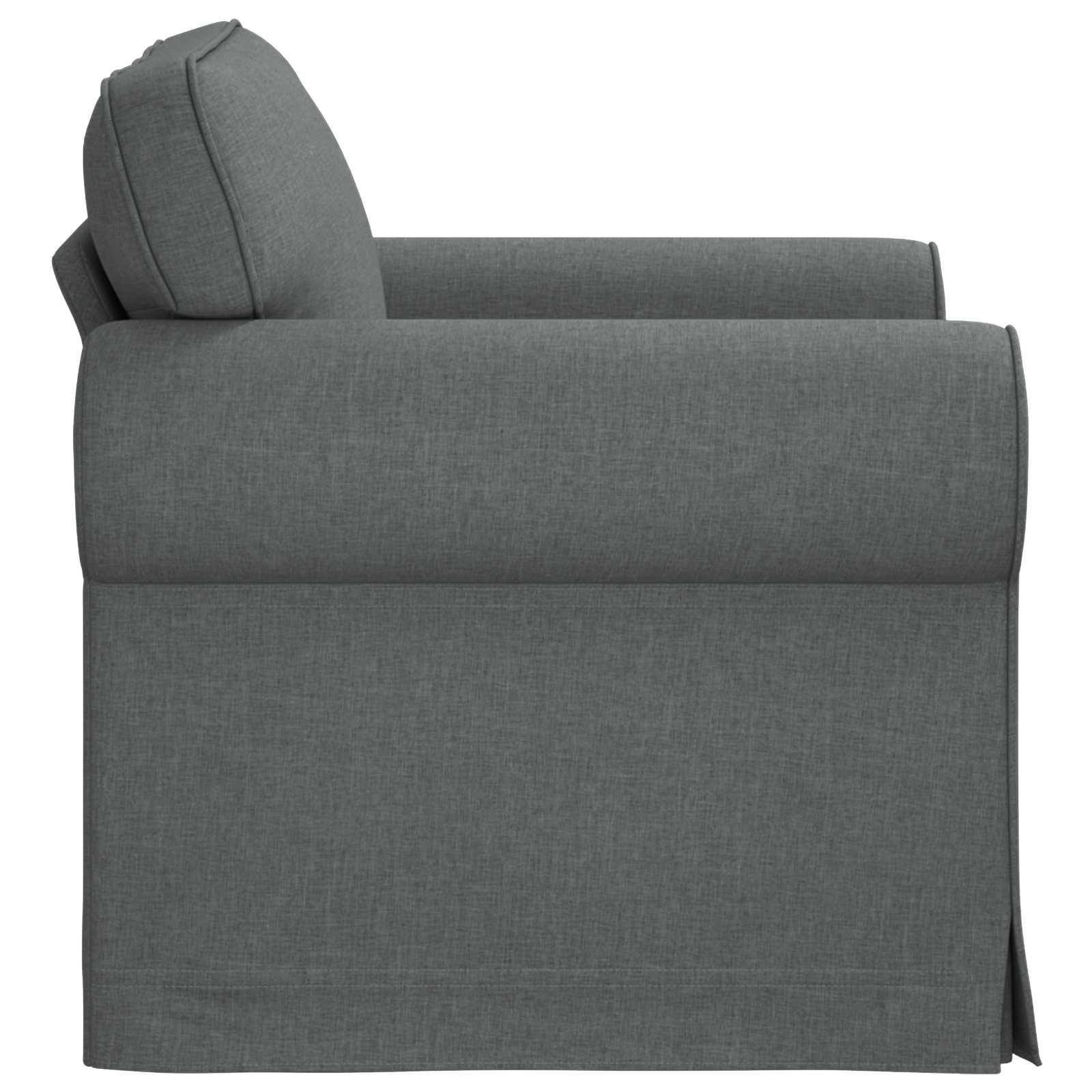 vidaXL Sofa Ciemnoszary 95 x 82 x 80 cm tkanina