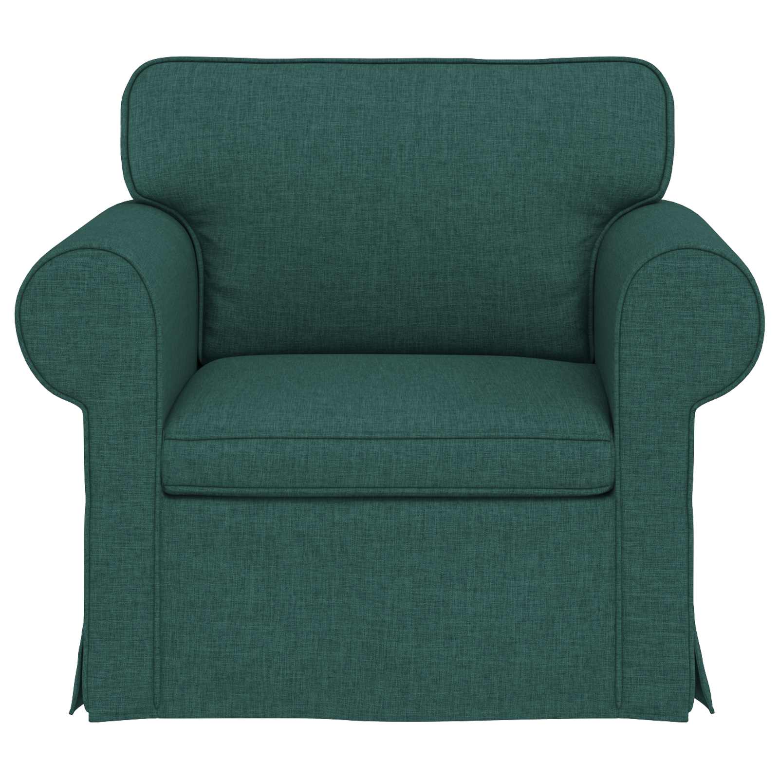 vidaXL Sofa Ciemna zieleń 95 x 82 x 80 cm tkanina