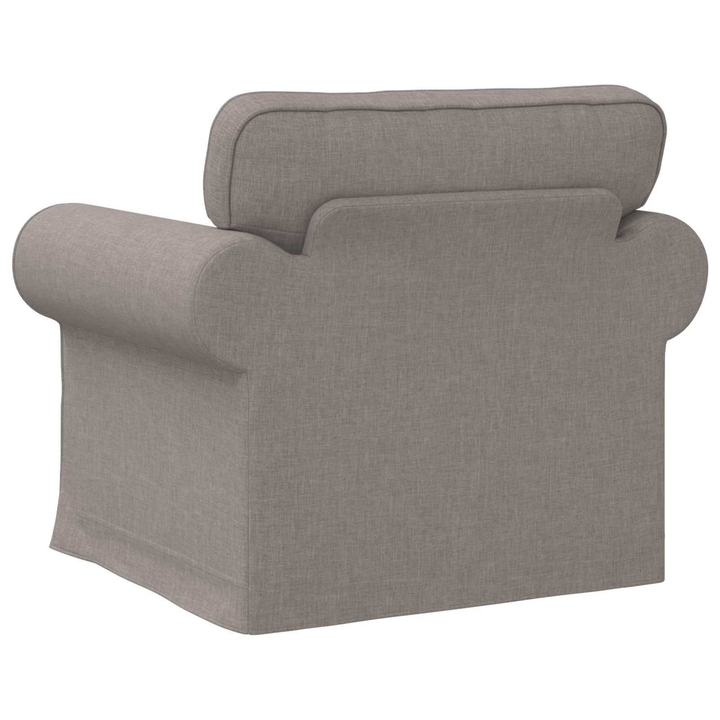 vidaXL Sofa Ciemnoszary 95 x 82 x 80 cm tkanina