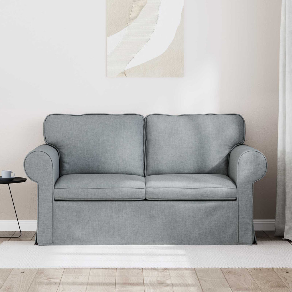 vidaXL Sofa Jasnoszary 155 x 82 x 80 cm tkanina