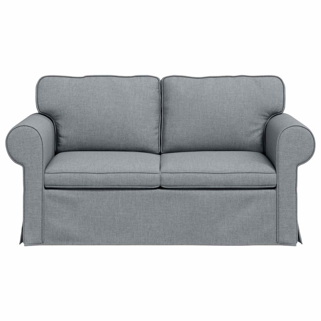 vidaXL Sofa Jasnoszary 155 x 82 x 80 cm tkanina