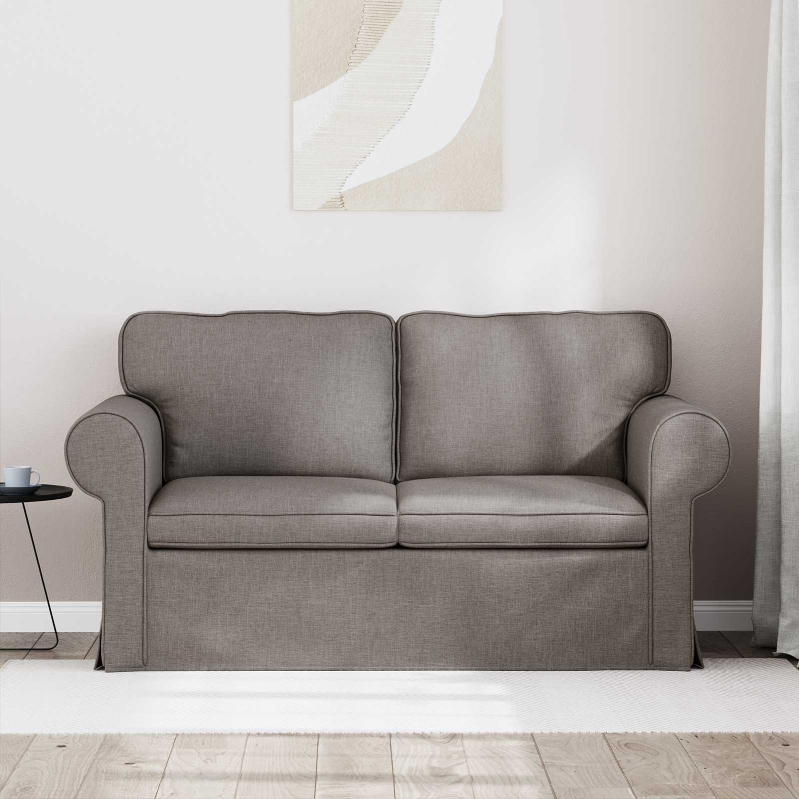 vidaXL Sofa Ciemnoszary 155 x 82 x 80 cm tkanina