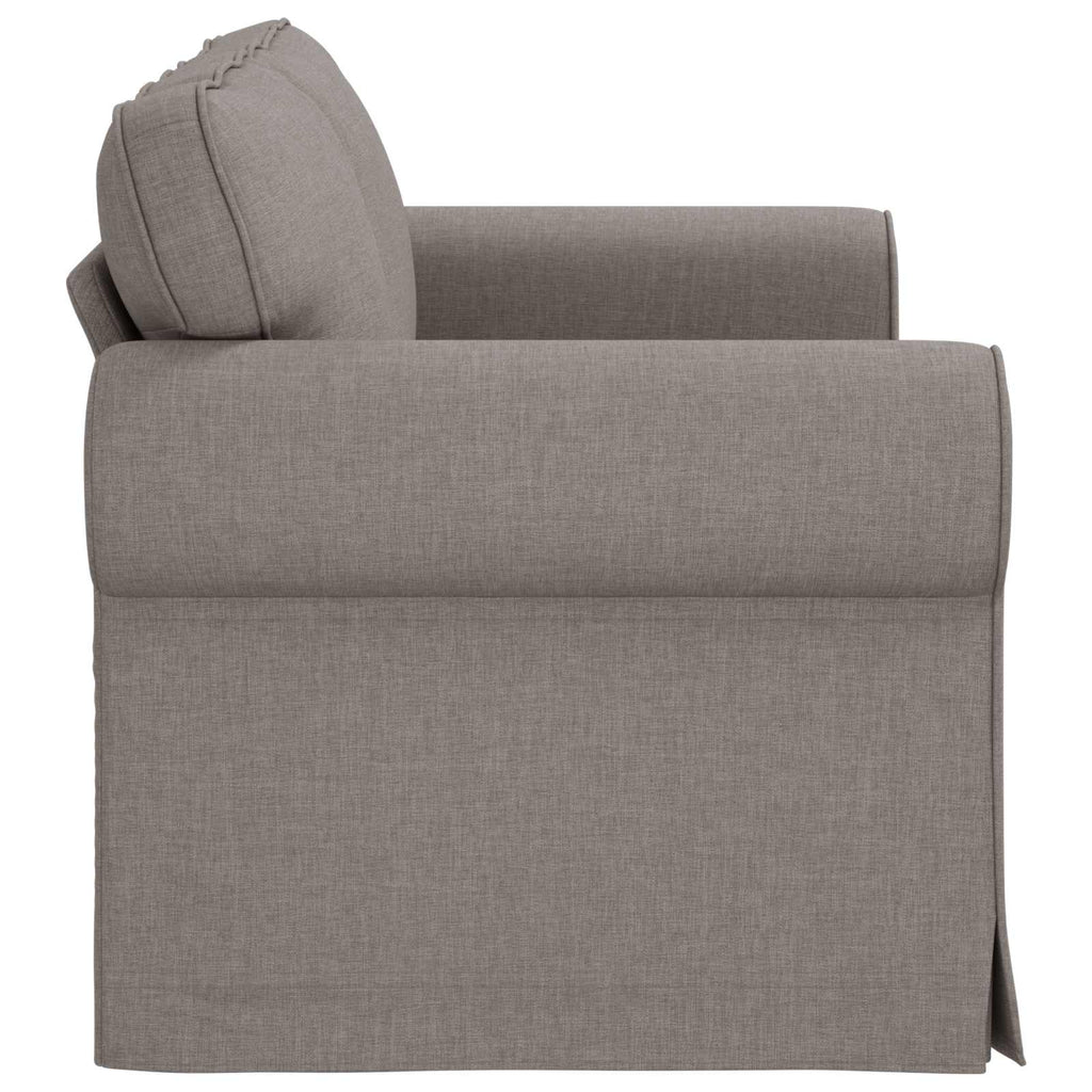 vidaXL Sofa Ciemnoszary 155 x 82 x 80 cm tkanina