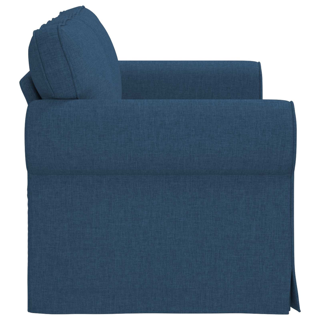 vidaXL Sofa Niebieski 155 x 82 x 80 cm tkanina