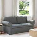 vidaXL Sofa Ciemnoszary 175 x 82 x 80 cm tkanina
