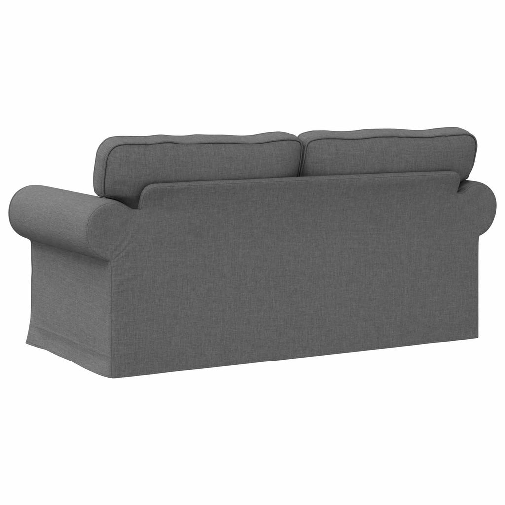vidaXL Sofa Ciemnoszary 175 x 82 x 80 cm tkanina