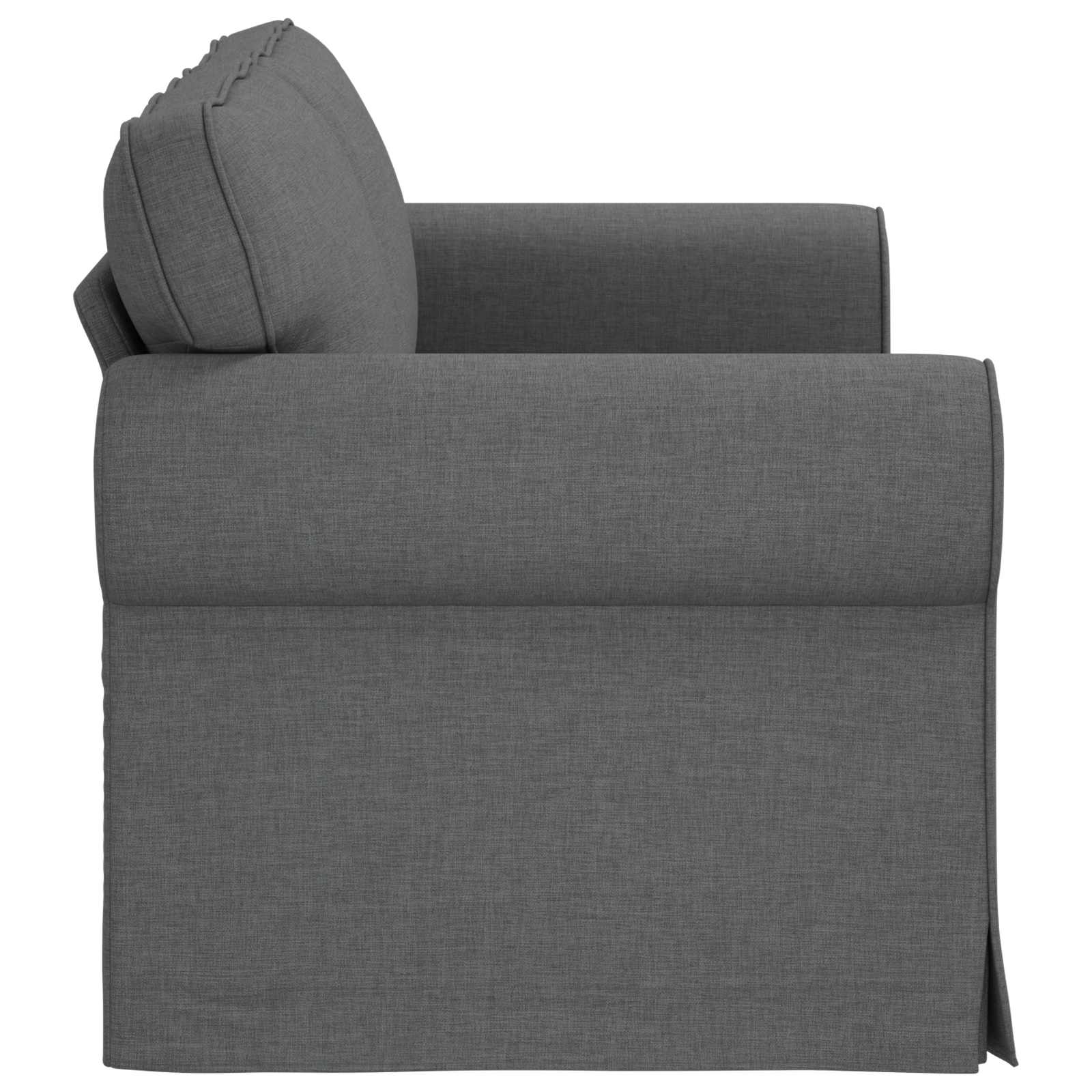 vidaXL Sofa Ciemnoszary 175 x 82 x 80 cm tkanina