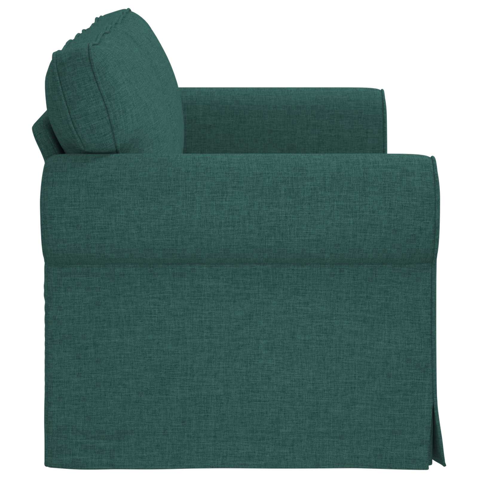 vidaXL Sofa Ciemna zieleń 175 x 82 x 80 cm tkanina