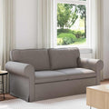 vidaXL Sofa Ciemnoszary 175 x 82 x 80 cm tkanina