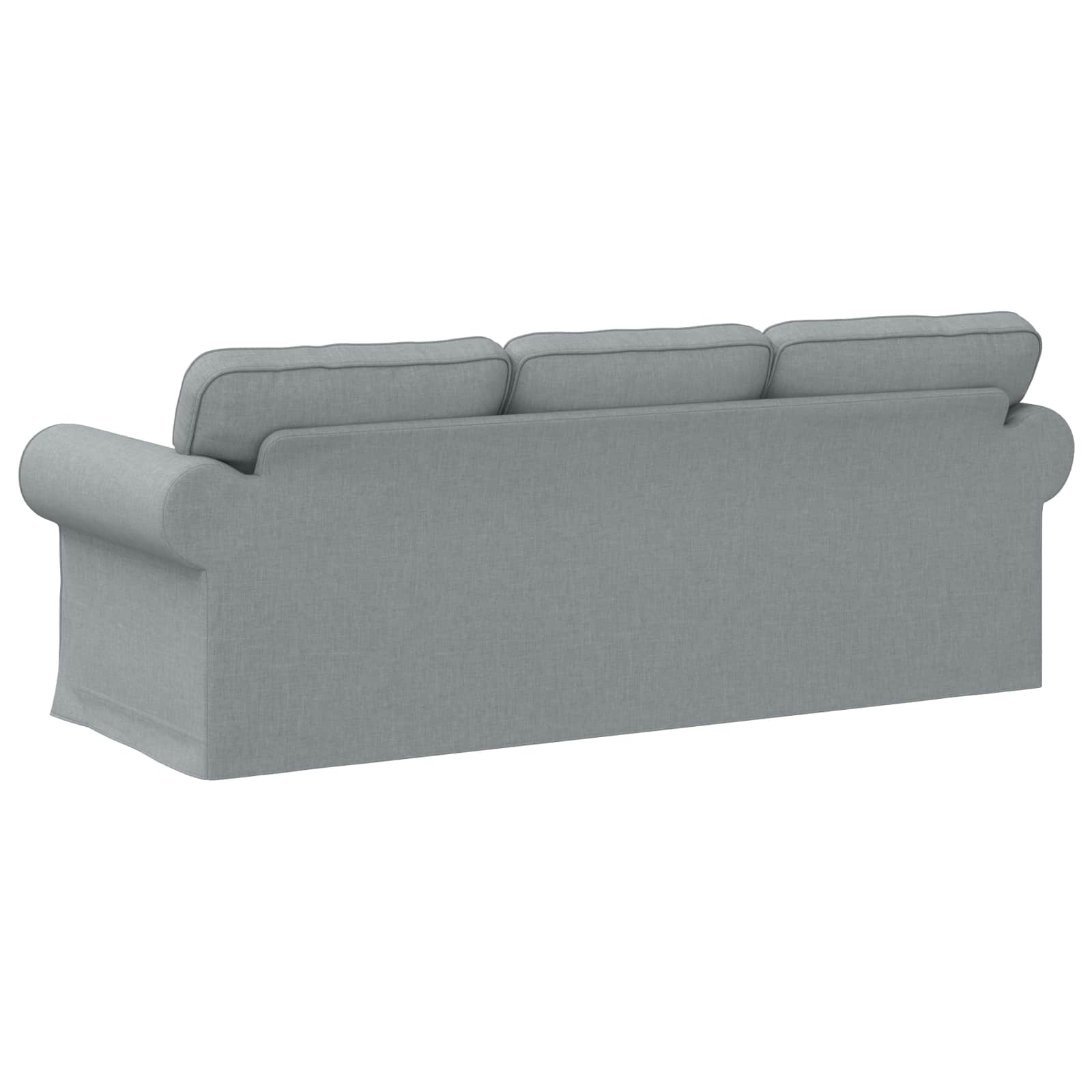 vidaXL Sofa Jasnoszary 215 x 82 x 80 cm tkanina
